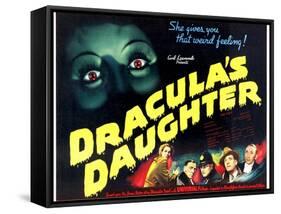 Dracula's Daughter-null-Framed Stretched Canvas