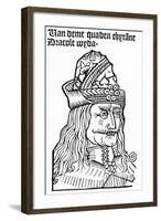 Dracula (Vlad Tepes), 1488-93-German School-Framed Giclee Print