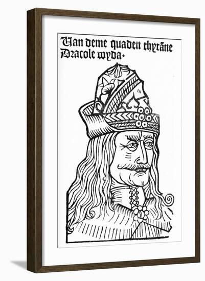 Dracula (Vlad Tepes), 1488-93-German School-Framed Giclee Print