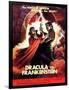 Dracula vs. Frankenstein, Zandor Vorkov, John Bloom, 1971-null-Framed Art Print