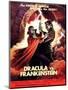 Dracula vs. Frankenstein, Zandor Vorkov, John Bloom, 1971-null-Mounted Art Print