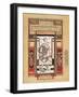 Draft of a Certificate for Meritorious Service-Richard Roland Holst-Framed Art Print