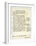 Draft of Albrecht Durer's Dedication to Bilibald Pirckheimer, C1523-Albrecht Durer-Framed Giclee Print