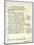 Draft of Albrecht Durer's Dedication to Bilibald Pirckheimer, C1523-Albrecht Durer-Mounted Giclee Print