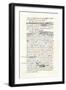 Draft of the Declaration of Independence in Jefferson's Handwriting, Page 1-null-Framed Premium Giclee Print