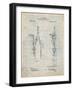 Drafting Compass 1912 Patent-Cole Borders-Framed Art Print