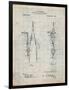 Drafting Compass 1912 Patent-Cole Borders-Framed Art Print