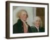 Drafting the Declaration of Independence, 28th June 1776, Detail of Thomas Jefferson (1743-1826)…-John Trumbull-Framed Giclee Print