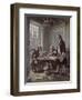 Drafting the Declaration of Independence-Jean Leon Gerome Ferris-Framed Premium Giclee Print