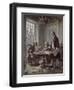 Drafting the Declaration of Independence-Jean Leon Gerome Ferris-Framed Premium Giclee Print