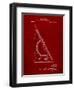 Drafting Triangle 1922 Patent-Cole Borders-Framed Art Print