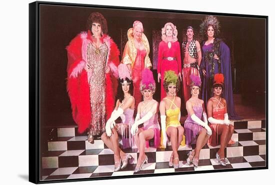 Drag Queens-null-Framed Stretched Canvas