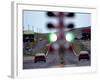 Drag Racing Starting Lights-null-Framed Photographic Print