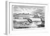 Dragging the Boats to the Illuidlek Island, Pub. London 1886-null-Framed Giclee Print