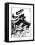 Dragon, 15th Century-Sesshiu Sesshiu-Framed Stretched Canvas