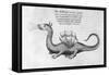 Dragon, 1678-Athanasius Kircher-Framed Stretched Canvas