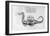 Dragon, 1678-Athanasius Kircher-Framed Giclee Print