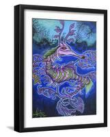 Dragon 2-Martin Nasim-Framed Giclee Print