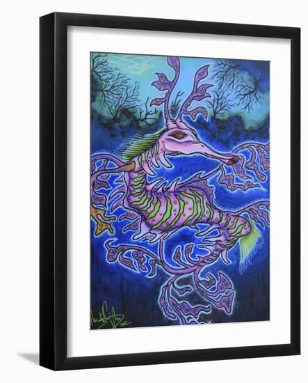 Dragon 2-Martin Nasim-Framed Giclee Print