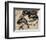 Dragon and Tiger-Kyosai Kawanabe-Framed Giclee Print