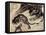 Dragon and Tiger-Kyosai Kawanabe-Framed Stretched Canvas