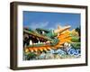 Dragon at Haw Par Villa, Singapore-Bill Bachmann-Framed Photographic Print