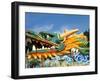 Dragon at Haw Par Villa, Singapore-Bill Bachmann-Framed Photographic Print