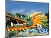 Dragon at Haw Par Villa, Singapore-Bill Bachmann-Mounted Photographic Print