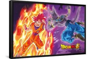 Dragon Ball: Super - Gods Battle-Trends International-Framed Poster