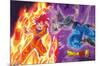 Dragon Ball: Super - Gods Battle-Trends International-Mounted Poster