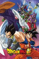 DRAGON BALL SUPER - GROUP-null-Lamina Framed Poster