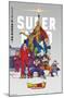 Dragon Ball Super: Super Hero - One Sheet-Trends International-Mounted Poster