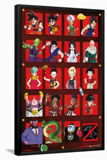 Dragon Ball Z - Anniversary-null-Framed Standard Poster