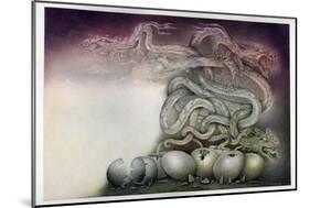 Dragon Birth-Wayne Anderson-Mounted Giclee Print