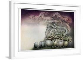 Dragon Birth-Wayne Anderson-Framed Giclee Print