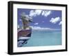 Dragon Boat, Okinawa, Japan-Dave Bartruff-Framed Photographic Print