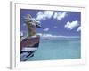 Dragon Boat, Okinawa, Japan-Dave Bartruff-Framed Photographic Print