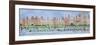 Dragon Boat Racing at Hampton Court, 1993-Judy Joel-Framed Giclee Print