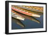 Dragon Boats in Manila Bay, Manila, Philippines-Keren Su-Framed Photographic Print