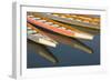 Dragon Boats in Manila Bay, Manila, Philippines-Keren Su-Framed Photographic Print