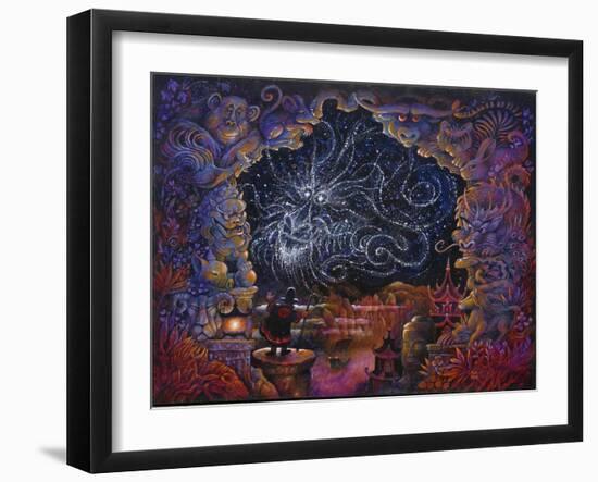 Dragon Chinois-Bill Bell-Framed Giclee Print