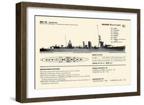 Dragon Class (6 Units)-null-Framed Art Print