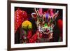 Dragon Dance Celebrating Chinese New Year in China Town, Manila, Philippines-Keren Su-Framed Photographic Print