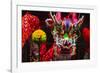 Dragon Dance Celebrating Chinese New Year in China Town, Manila, Philippines-Keren Su-Framed Photographic Print