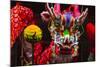 Dragon Dance Celebrating Chinese New Year in China Town, Manila, Philippines-Keren Su-Mounted Photographic Print