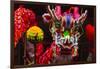 Dragon Dance Celebrating Chinese New Year in China Town, Manila, Philippines-Keren Su-Framed Photographic Print