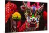 Dragon Dance Celebrating Chinese New Year in China Town, Manila, Philippines-Keren Su-Stretched Canvas