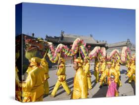 Dragon Dance, Chinese New Year, Spring Festival, Beijing, China-Kober Christian-Stretched Canvas