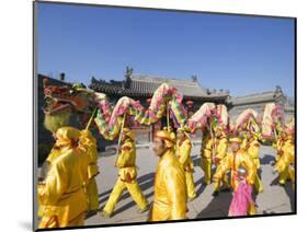 Dragon Dance, Chinese New Year, Spring Festival, Beijing, China-Kober Christian-Mounted Photographic Print