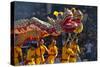 Dragon Dance Performance Celebrating Chinese New Year, City of Iloilo, Philippines-Keren Su-Stretched Canvas